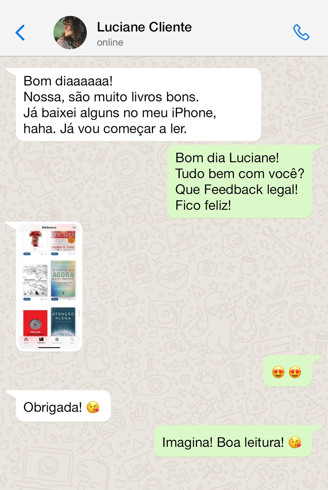 Depoimento 1 - WhatsApp